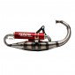 EXHAUST FOR SCOOT YASUNI R VARNISHED FOR MBK 50 BOOSTER, STUNT/YAMAHA 50 BWS, SLIDE/APRILIA 50 SR (RED SILENCER) -TUB307R- 8404014008205