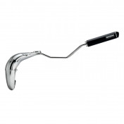 EXHAUST FOR 50cc MOTORBIKE- YASUNI CROSS ML CHROME FOR BETA 50 RR/RIEJU 50 MRX, SMX (LEFT MOUNTING - BLACK SILENCER) -TUB807XBCR-19- 8404008009300