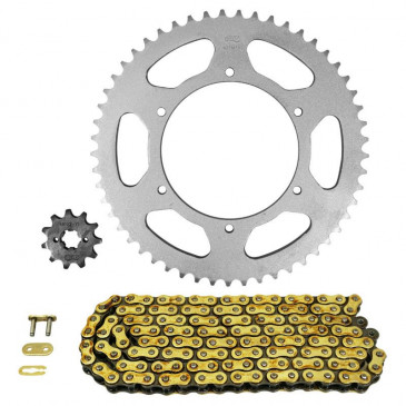 CHAIN AND SPROCKET KIT FOR APRILIA 50 RS4 2011>2017 420 11x53 (OEM SPECIFICATIONS) -AFAM-