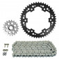 CHAIN AND SPROCKET KIT FOR BMW 800 F R 2005>2014 525 20x47 (REAR SPROCKET Ø 140/168/10.5) (OEM SPECIFICATIONS) -AFAM- 5400598052668