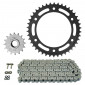 CHAIN AND SPROCKET KIT FOR BMW 800 F GS 2006>2018, GS ADVENTURE 2012>2018 525 16x42 (REAR SPROCKET Ø 140/168/10.5) (OEM SPECIFICATIONS) -AFAM-
