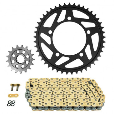 KIT CHAINE ADAPTABLE BMW 1000 S R 2013>2020 525 17x45 (DIAM COURONNE 110/131/12.2) (DEMULTIPLICATION ORIGINE) -AFAM-