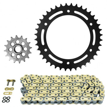 CHAIN AND SPROCKET KIT FOR BMW 310 G R 2016>2020, G GS 2016>2020 (OEM SPECIFICATION) -AFAM-