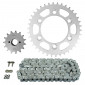 KIT CHAINE ADAPTABLE DUCATI 600 MONSTER 1993>1994 520 15x38 (DIAM COURONNE 100/124/11) (DEMULTIPLICATION ORIGINE) -AFAM- 5400598045271