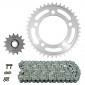 CHAIN AND SPROCKET KIT FOR HONDA 500 CB F ABS 2013>2022 520 15x41 (REAR SPROCKET Ø 112/138/12.5) (OEM SPECIFICATIONS) -AFAM-