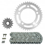 CHAIN AND SPROCKET KIT FOR HONDA 500 CB F ABS 2013>2022 520 15x41 (REAR SPROCKET Ø 112/138/12.5) (OEM SPECIFICATIONS) -AFAM- 5400598030222