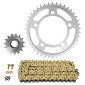 CHAIN AND SPROCKET KIT FOR HONDA 650 CB F 2015>2016, 650 CB FA ABS 2014>2019 525 15x42 (REAR SPROCKET Ø 112/138/12.25) (OEM SPECIFICATIONS) -AFAM- 5400598030772