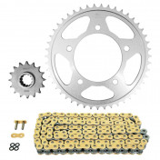 CHAIN AND SPROCKET KIT FOR HONDA 1000 XL V VARADERO 2004>2012 525 16x47 (REAR SPROCKET Ø 112/138/12.25) (OEM SPECIFICATIONS) -AFAM- 5400598031731