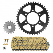 KIT CHAINE ADAPTABLE KAWASAKI 1000 Z1000 2003>2006 525 16x42 (DIAM COURONNE 80/104/10.5) (DEMULTIPLICATION ORIGINE) -AFAM- 5400598041228