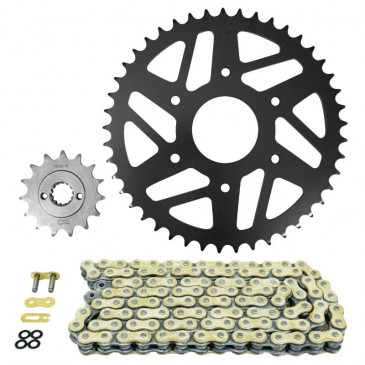 CHAIN AND SPROCKET KIT FOR KTM 390 DUKE ABS 2014>2020, 390 RC 2015>2020 520 15x45 (OEM SPECIFICATIONS) -AFAM- 5400598048166