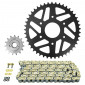 KIT CHAINE ADAPTABLE KTM 390 DUKE ABS 2014>2020, 390 RC 2015>2020 520 15x45 (DIAM COURONNE 63/110/8.5) (DEMULTIPLICATION ORIGINE) -AFAM- 5400598048166