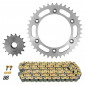CHAIN AND SPROCKET KIT FOR KTM 690 DUKE 2008>2012, DUKE ABS 2013>2019, R DUKE R 2010>2012, R DUKE R ABS 2013>2017 520 16x40 (REAR SPROCKET Ø 125/150/8.5) (OEM SPECIFICATIONS) -AFAM- 5400598048333