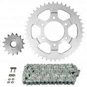 KIT CHAINE ADAPTABLE SUZUKI 750 GSX INAZUMA 1998>2003 530 15x42 (DIAM COURONNE 76/100/10.5) (DEMULTIPLICATION ORIGINE) -AFAM- 5400598038280