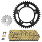 KIT CHAINE ADAPTABLE SUZUKI 750 GSX S 2011>2016 525 17x42 (DIAM COURONNE 120/140/10.25) (DEMULTIPLICATION ORIGINE) -AFAM- 5400598038228
