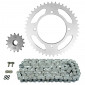 KIT CHAINE ADAPTABLE YAMAHA 600 XT E 1990>2003 520 15x45 (DIAM COURONNE 125/145/10.5) (DEMULTIPLICATION ORIGINE) -AFAM- 5400598034770