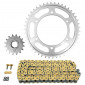 CHAIN AND SPROCKET KIT FOR YAMAHA 800 FZ8 N 2010>2016 525 16x46 (REAR SPROCKET Ø 130/150/10.5) (OEM SPECIFICATIONS) -AFAM- 5400598035159