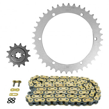 KIT CHAINE ADAPTABLE YAMAHA 200 YFS BLASTER 1988>2006 520 13x40 (DIAM COURONNE 152/164/8.5) (DEMULTIPLICATION ORIGINE) -AFAM- 5400598033919