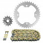 KIT CHAINE ADAPTABLE KYMCO 300 MAXXER 2005>2016 520 14X38 (DEMULTIPLICATION ORIGINE) -AFAM- 5400598050466