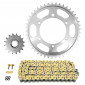 KIT CHAINE ADAPTABLE YAMAHA 900 MT-09 2013>2020 525 16x45 (DIAM COURONNE 110/130/10.5) (DEMULTIPLICATION ORIGINE) -AFAM- 5400598035210