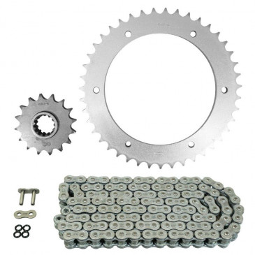 KIT CHAINE ADAPTABLE HONDA 750 VFR F 1990>1997 530 16x43 (DIAM COURONNE 154/176/8.25) (DEMULTIPLICATION ORIGINE) -AFAM- 5400598031250