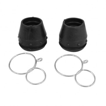 FORK LEG DUST COVER FOR MOPED MBK 51 (PAIR) -SELECTION P2R-