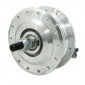 WHEEL HUB FOR MOPED PEUGEOT 103 -FRONT- 28 spokes- WITH DRUM BRAKING PLATE + AXLE -SELECTION P2R- 3700948187722
