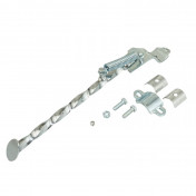 BEQUILLE CYCLO LATERALE ADAPTABLE PEUGEOT 103 SP, MVL TORSADE CHROME (LONGUEUR 270mm) -SELECTION P2R- 3700948116654