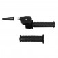 THROTTLE HANDLE FOR MOPED - SHORT STROKE M81 - BLACK -SELECTION P2R- 3700948194003