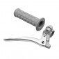 BRAKE HANDLE FOR MOPED- VINTAGE - GREY STEEL -SELECTION P2R--