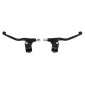 LEVIER/POIGNEE DE FREIN CYCLO ALU LONG M90 NOIR (PAIRE) -SELECTION P2R- 3700948194041