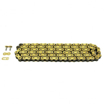 CHAIN FOR MOTORBIKE- AFAM 520 112 LINKS MX REINFORCED GOLD(A520MR2-G 112L) 5414837158387
