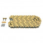 CHAIN FOR MOTORBIKE- AFAM 520 112 LINKS XS-RING HYPER REINFORCED GOLD(A520XHR2-G 112L)