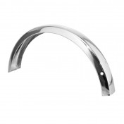 REAR MUDGUARD FOR MOPED PEUGEOT 103 MVL -FLAT - CHROME -SELECTION P2R- 3701213400355