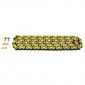 CHAIN FOR MOTORBIKE- AFAM 520 130 LINKS MX REINFORCED GOLD (A520MR2-G 130L)
