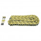 CHAIN FOR MOTORBIKE- AFAM 428 134 LINKS XS-RING REINFORCED GOLD - -(A428XMR-G 134L)