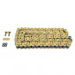 CHAINE MOTO AFAM 525 114 MAILLONS XS-RING SUPER RENFORCEE OR (A525XSR2-G 114L) 5414837140276