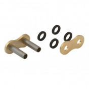 CHAIN QUICK LINK - HOLLOW RIVETING PIN 428 GOLD (CHAIN TYPE A428XMR-G) (OEM SPECIFICATIONS) -AFAM-