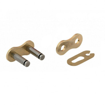 CHAIN QUICK LINK - STANDARD CLIP 520 GOLD (CHAIN TYPE A520MR2-G) (OEM SPECIFICATIONS) -AFAM-
