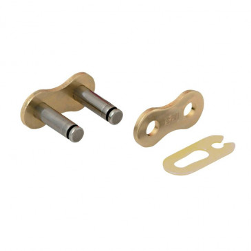 CHAIN QUICK LINK - PRESS-FIT 520 GOLD (CHAIN TYPE A520MR2-G) (OEM SPECIFICATIONS) -AFAM-