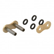 CHAIN QUICK LINK - HOLLOW RIVETING PIN 520 GOLD (CHAIN TYPE A520XHR2-G) (OEM SPECIFICATIONS) -AFAM-
