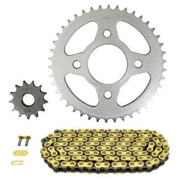 KIT CHAINE ADAPTABLE MASH 125 SCRAMBLER 2014>2016 428 13x42 (DIAM COURONNE 58/90/10.5) (DEMULTIPLICATION ORIGINE) -AFAM- 5400598052132