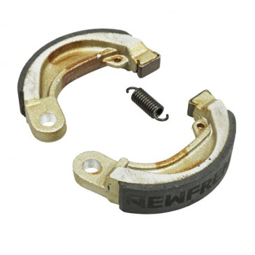 BRAKE SHOE NEWFREN FOR MOPED PEUGEOT 50 FOX 1996> FRONT, 103 SPX-RCX FRONT+REAR - FOR 16" WHEELS (GF0245) -