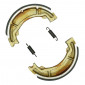 BRAKE SHOE - NEWFREN FOR YAMAHA 125 DT LC 1982>1987 FRONT/REAR, 125 DT LC TENERE 1988> REAR (Ø DRUM 130mm / Ø SHOE 28mm) -NEWFREN- 8025832046349