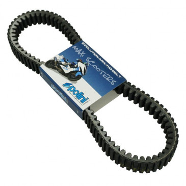COURROIE MAXISCOOTER POLINI ARAMID POUR YAMAHA 400 XMAX 2013>, MAJESTY 2004> (925 x 27,8 x 14,8 mm x 26°) (248.127) 8054705115738