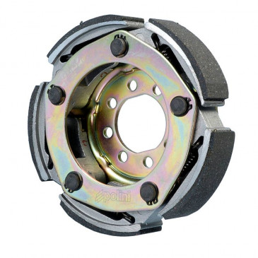 EMBRAYAGE MAXISCOOTER POLINI POUR PEUGEOT 400 METROPOLIS, 400 GEOPOLIS, 400-500 SATELIS/PIAGGIO 400 X-EVO, MP3, 500 X9/GILERA 500 NEXUS, FUOCO/APRILIA 400-500 ATLANTIC (A CINQ MACHOIRES) (249.037) 8054705082375