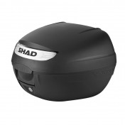 TOP CASE SHAD SH26 BLACK 26L WITH MOUNTING PLATE- (CAPACITY: 1 FULL FACE HELMET) (L40xH28,2xP40,5cm) (D0B26100)