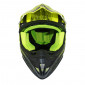 HELMET-CROSS ENDURO ADX MX2 GLOSS FLUO YELLOW XXL (DOUBLE D RING)