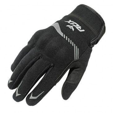 GANTS PRINTEMPS/ETE ADX VISTA AVEC COQUE NOIR/ARGENT T10 (L) (HOMOLOGUE EN 13594:2015)