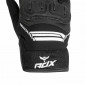 GLOVES - SPRING/SUMMER- ADX DENVER BLACK/WHITE EURO 8 (S) (APPROVED EN 13594:2015)