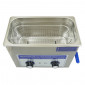 NETTOYEUR/BAC ULTRASONS PROFESSIONNEL ANALOGIQUE 6L 180 WATTS AVEC VANNE DE VIDANGE (300x150x150mm) (QUALITE PREMIUM) 3760068840556
